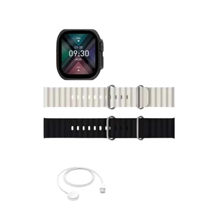  Uyku ve Sağlık Takibi Yapabilen GPS Uyumlu Plastik Kordonlu Akıllı Saat