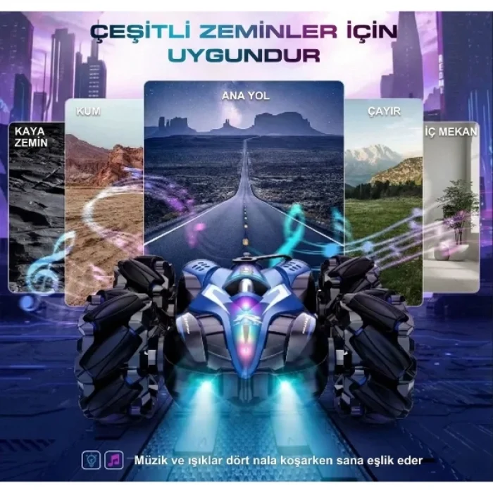 BUĞZ Uzaktan Kumandalı Akrobat Araba