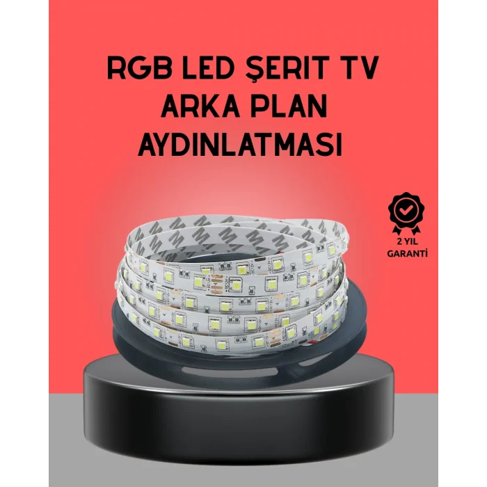 BUĞZ Uzaktan Kumandalı LED TV Arka Işık Şeridi