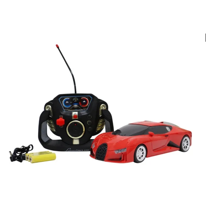  Uzaktan Kumandalı Şarjlı Bugatti Benzeri Kırmızı Araba