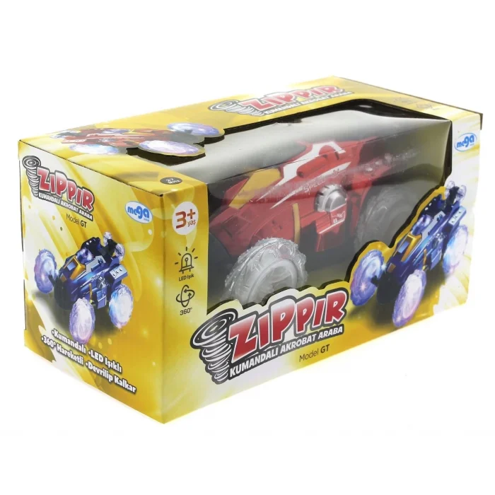  Uzaktan Kumandalı Takla Atan Kırmızı Zıppır Araba