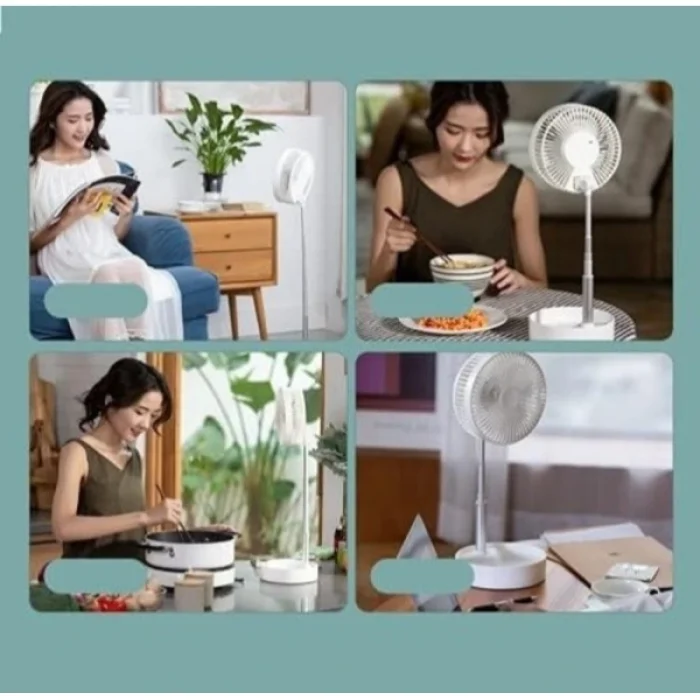 BUĞZ Uzaktan Kumandalı USB Mini Masaüstü Fan