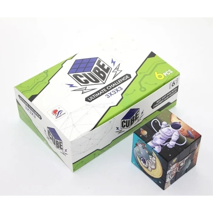 BUĞZ Uzay Temalı Küp Yapboz 8935