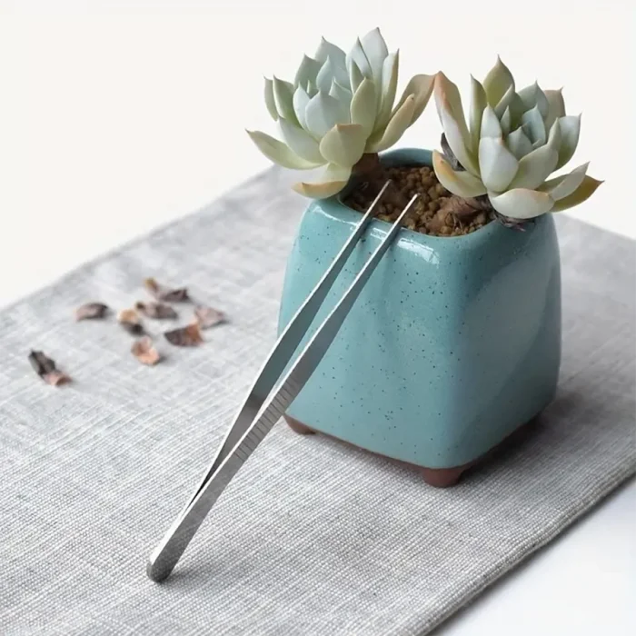 BUĞZ Uzun 30 cm Çelik Cımbız - Akvaryum Maşası