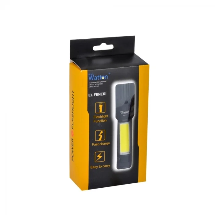 BUĞZ Uzun Menzilli El Feneri Mıknatıslı  Wt-602