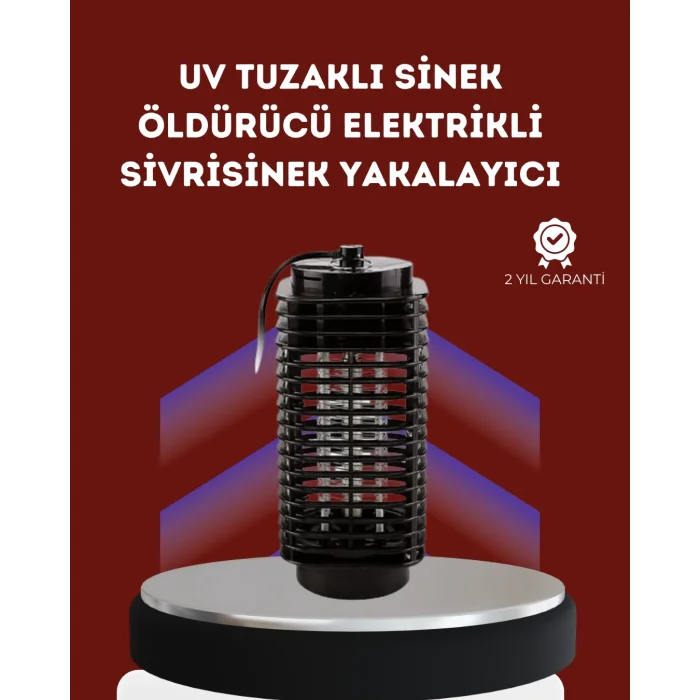 BUĞZ Uzun Ömürlü Elektrikli Sivrisinek Katili – Sessiz Çalışma, Güçlü Performans