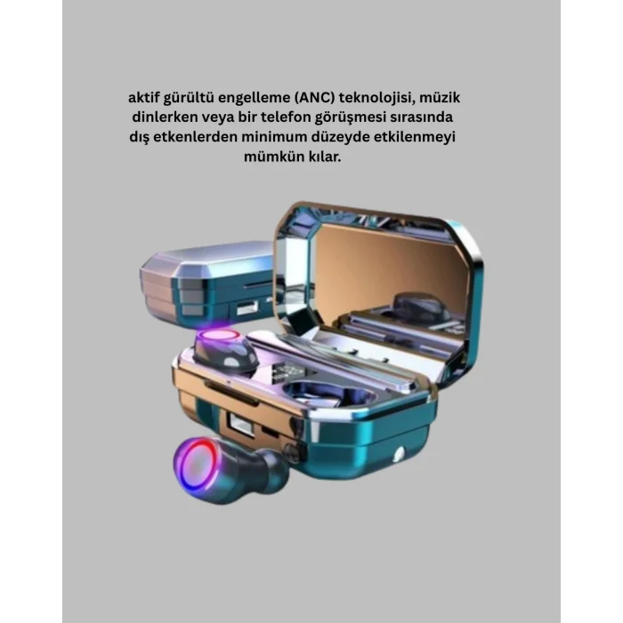 BUĞZ Uzun Pil Ömürlü Kablosuz Kulaklık – 4 Saat Kesintisiz Kullanım - BUĞZ