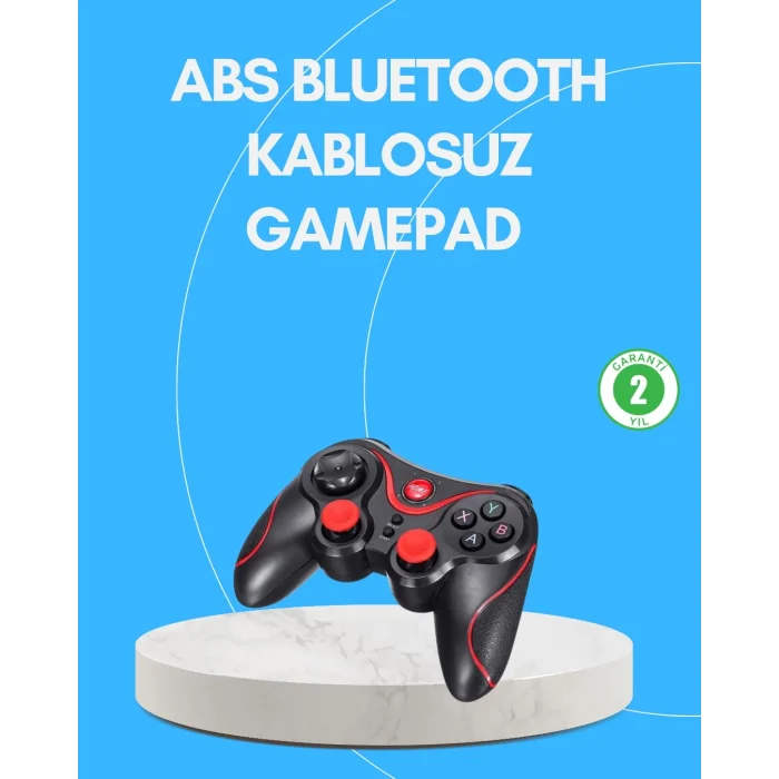  Uzun Pil Ömürlü Kablosuz Oyun Kumandası PC Telefon Tablet İçin