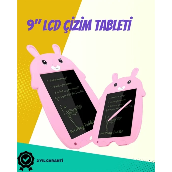  Uzun Pil Ömürlü, Kilit Fonksiyonlu Elektronik Yazı Defteri