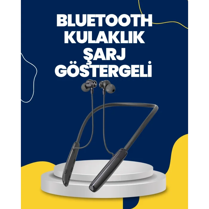 BUĞZ Uzun Süreli Kullanım Boyun Askılı Kablosuz Kulaklık – Hızlı Şarj, Ergonomik Tasarım