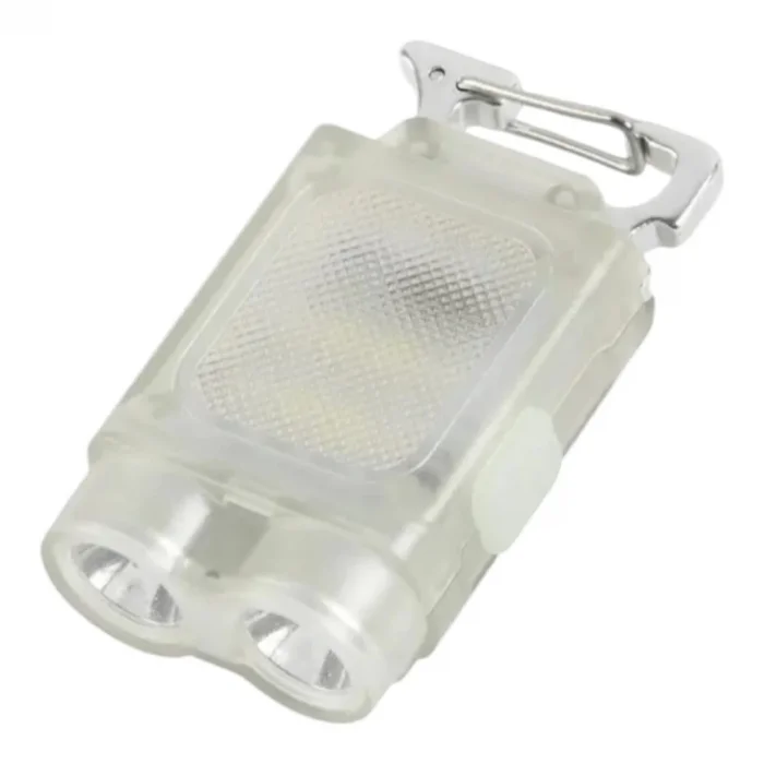 BUĞZ V15 Edc El Feneri 1200lm Anahtarlık Işık Tip-c Şarj Edilebilir Taşınabilir Mini Torch Mıknatıs Klips Ile Kamp Cep Fener