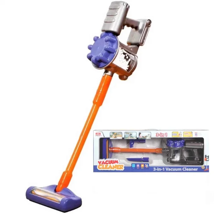 BUĞZ Vacuum Cleaner Pilli Kablosuz Oyuncak Dikey Elektrik Süpürgesi - 0283U