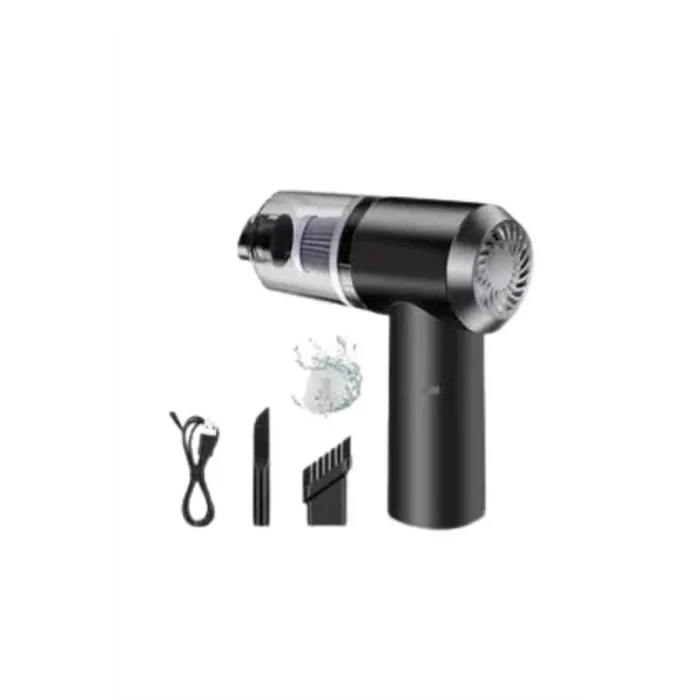  Vakumlu Araç İçi Süpürge Taşınabilir Pratik Şarjlı Temizlenebilir