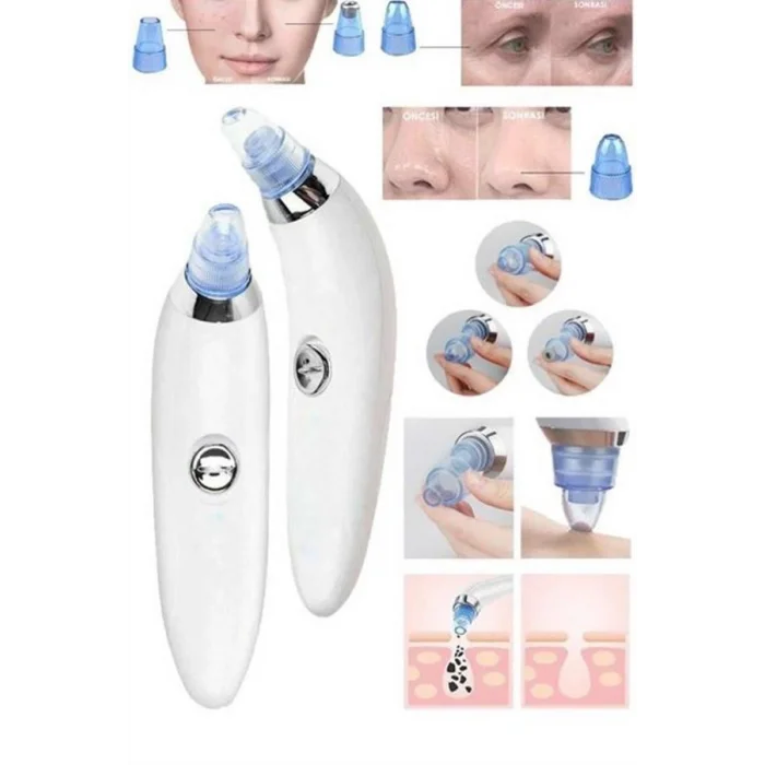 BUĞZ Vakumlu Siyah Nokta Ve Yüz Temizleme Cihazı 4 Başlıklı - Lisinya