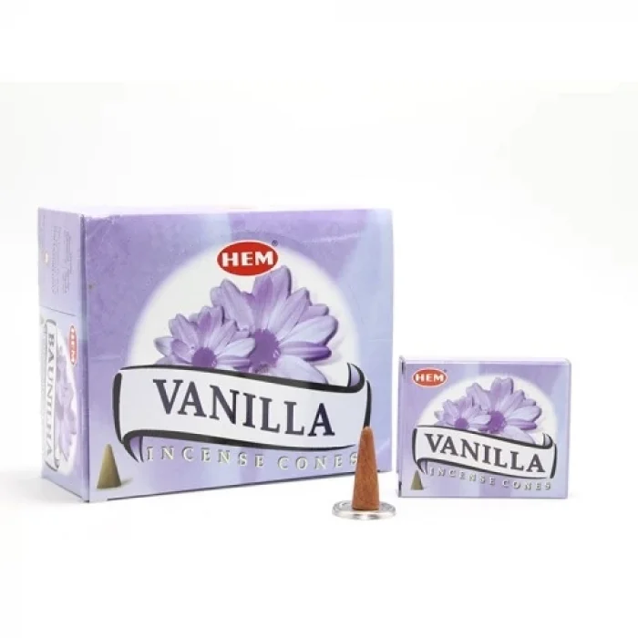  Vanilla Aromalı Konik Tütsü