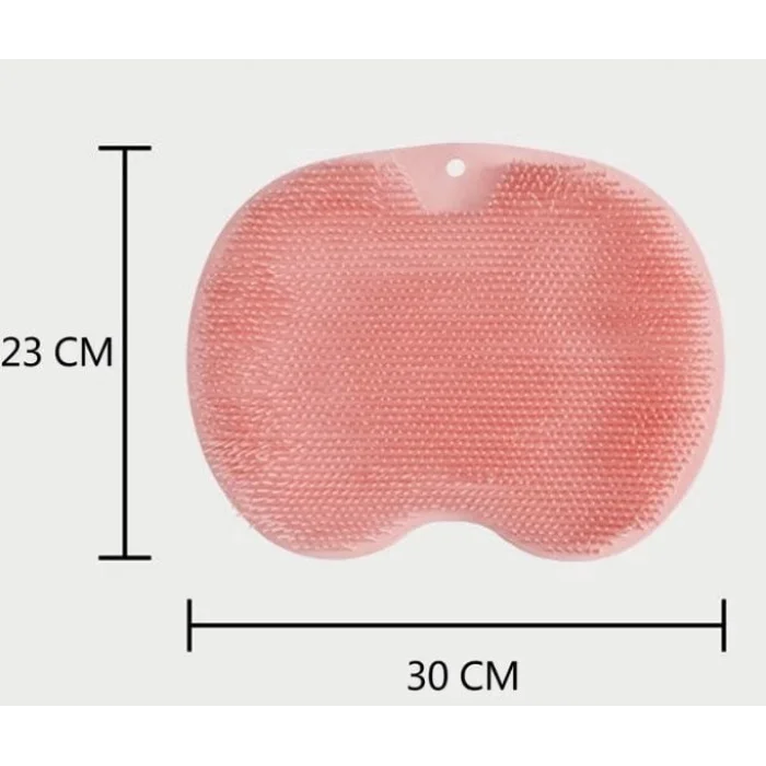  Vantuzlu Banyo Sırt Fırçası ve Masaj Matı