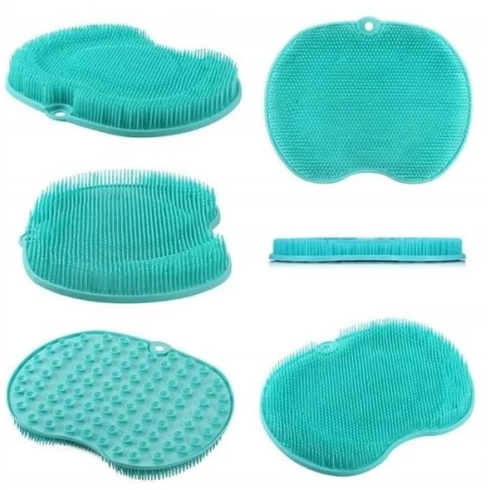  Vantuzlu Banyo Sırt Fırçası ve Masaj Matı