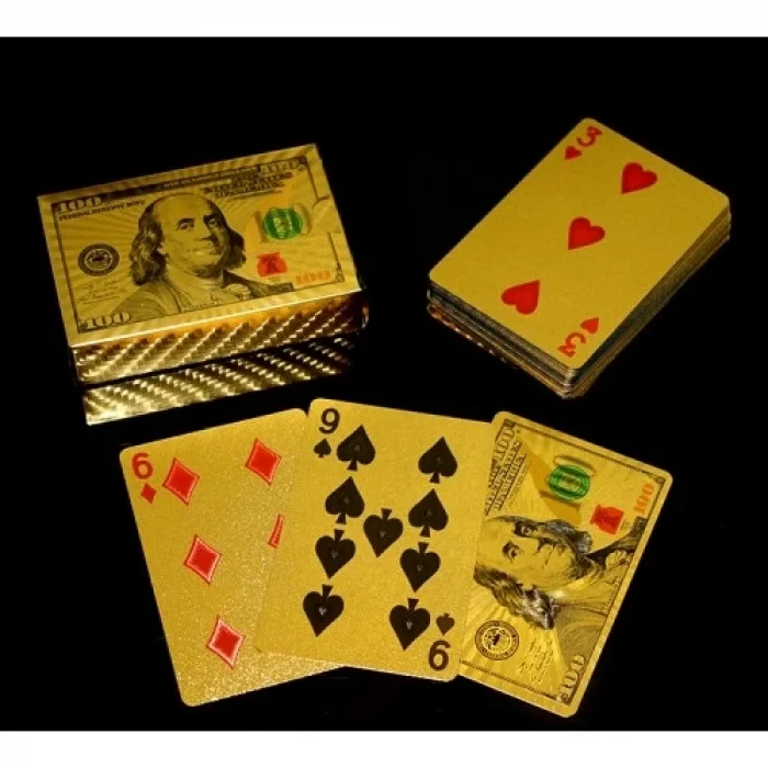  Varaklı Dolar Oyun Kartı