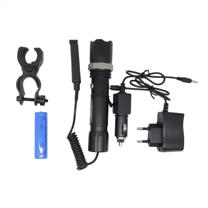 BUĞZ Ve Bisiklet Feneri Şarjlı Pilli  Wt-040