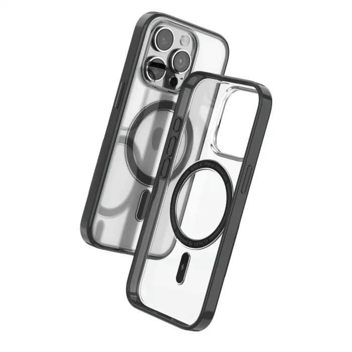 BUĞZ Venco  İphone 15 Pro Max Joly Magsafe Kapak - Siyah