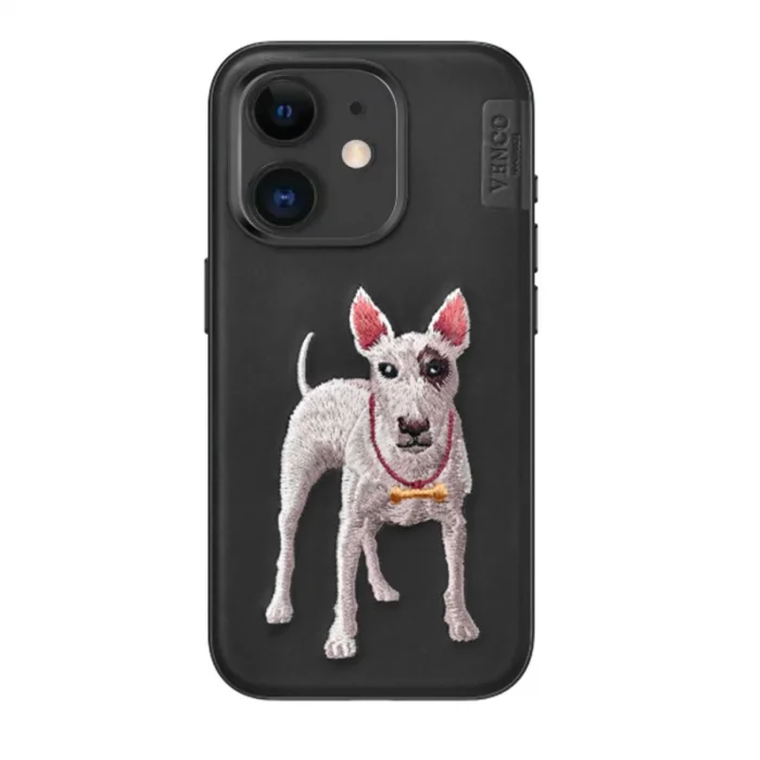 BUĞZ Venco İphone 11 Perma Desenli Kapak - Siyah