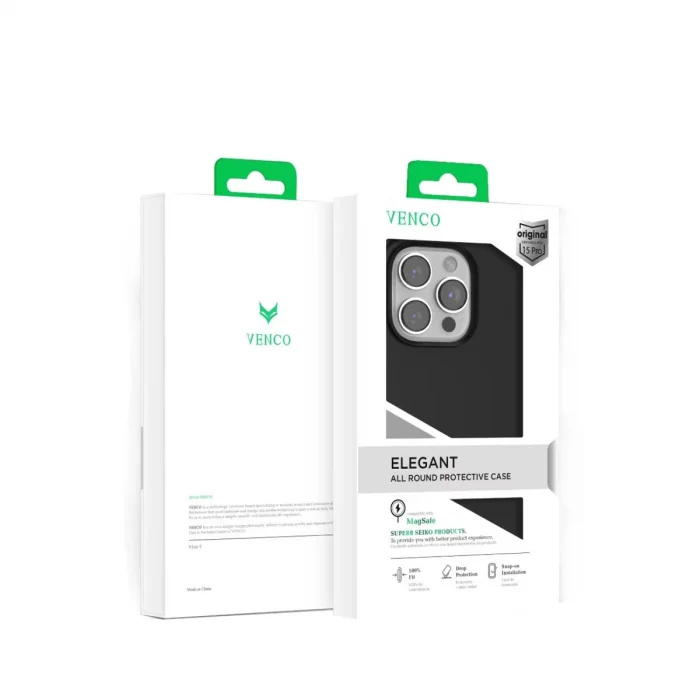 BUĞZ Venco  İphone 14 Pro Home Magsafe Kapak - Derin Mor