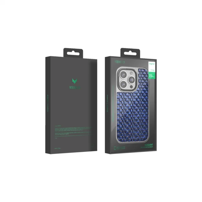 BUĞZ Venco İphone 14 Pro Max Brand Kapak - Lacivert