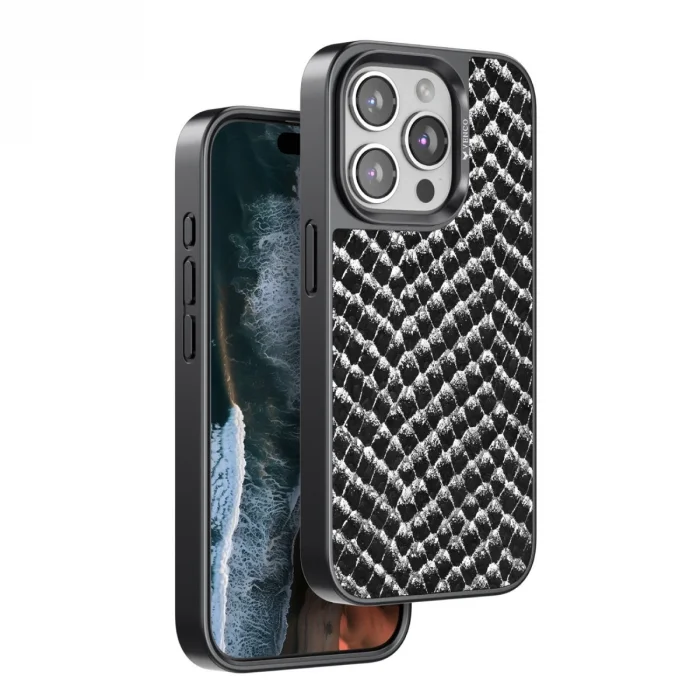 BUĞZ Venco İphone 14 Pro Max Viper Kapak - Siyah