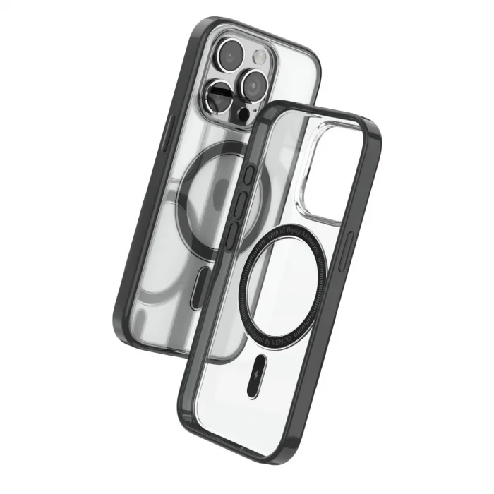 BUĞZ Venco  İphone 15 Pro Max Joly Magsafe Kapak - Siyah