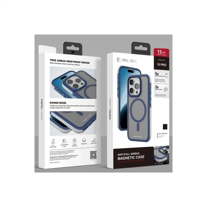 BUĞZ Venco  İphone 16 Pro Max Orbit Magsafe Kapak - Siyah