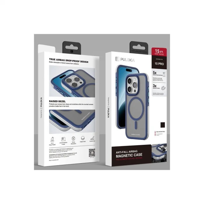 BUĞZ Venco İphone 16 Pro Max Orbit Magsafe Kapak - Siyah