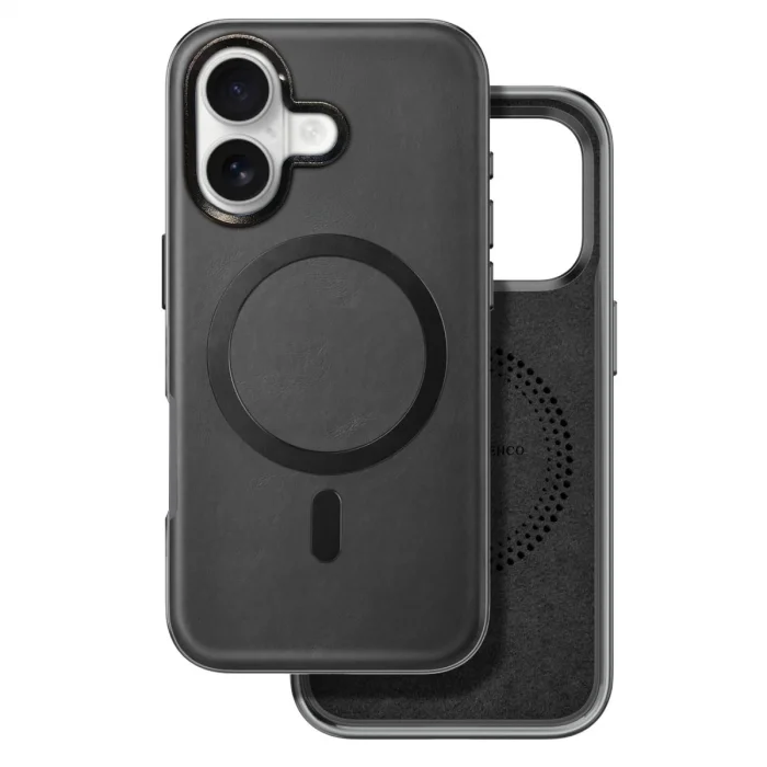 BUĞZ Venco İphone 16 Puskas Magsafe Kapak - Siyah