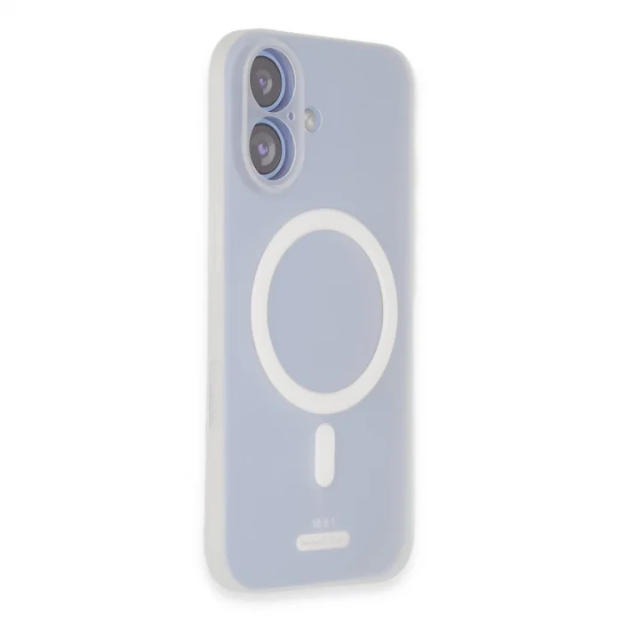 BUĞZ Venco İphone 16 Sense Magsafe Kapak - Şeffaf