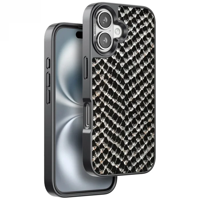 BUĞZ Venco İphone 16 Viper Kapak - Siyah
