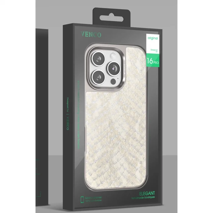 BUĞZ Venco İphone 16 Viper Kapak - Titan Gri