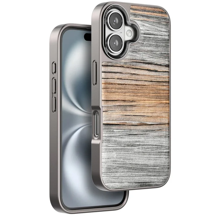 BUĞZ Venco İphone 16 Wave Kapak - Sarı