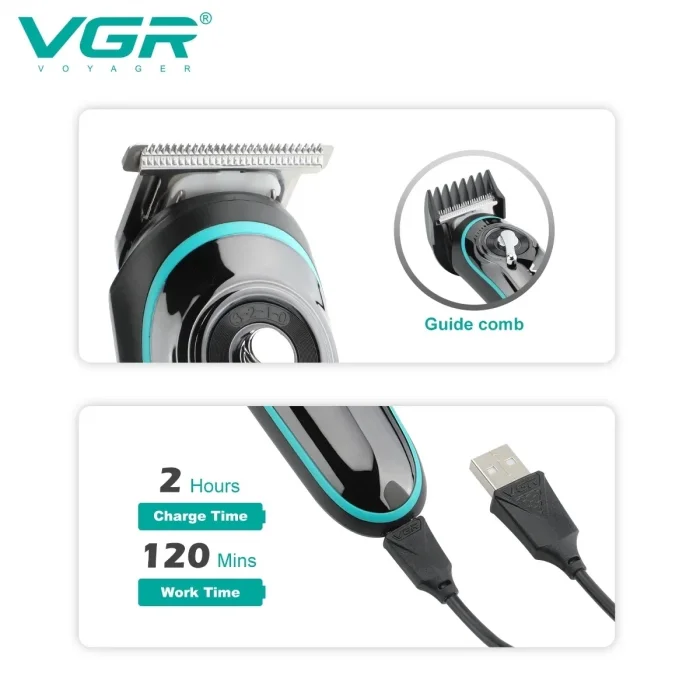 BUĞZ Vgr V-075 T Bıçak Sıfır Kesim Lcd Ekran Şarjlı Tıraş Makinesi ( BUĞZ )