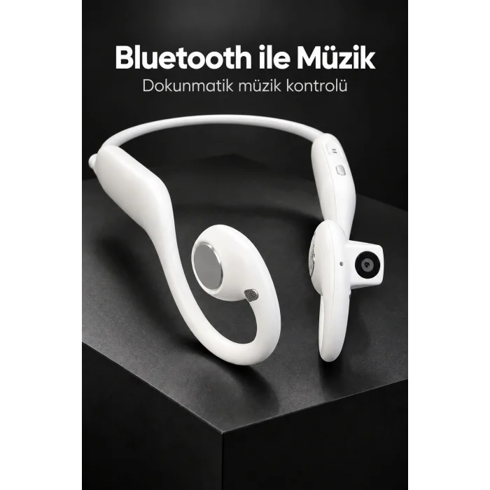 BUĞZ Video Kayıt Özellikli Bluetooth Kulaklık Sesli Asistan Destekli - BUĞZ