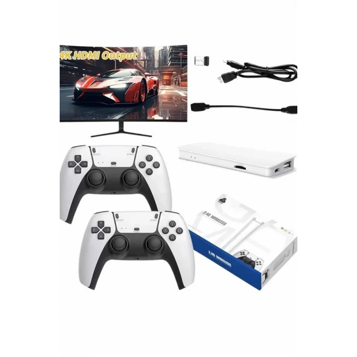 BUĞZ Video Oyunu Konsolu Retro 4K 3D Yeni Oyun Retro Game Box