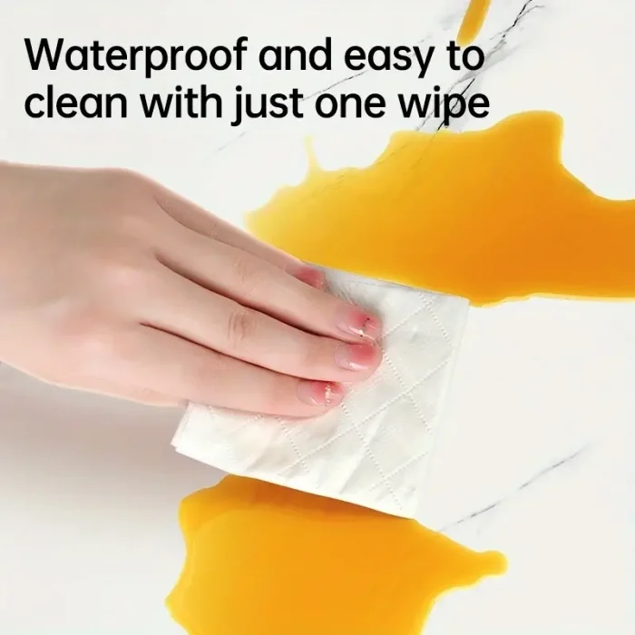 BUĞZ Vinil Beyaz Mermer Desenli Alüminyum Plastik Duvar Sticker