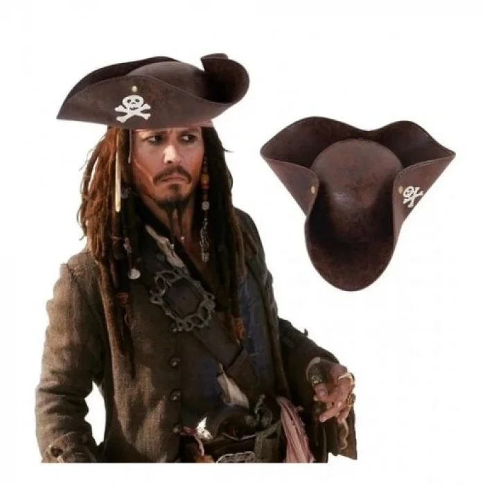 BUĞZ Vinleks Kaptan Jack Korsan Şapkası