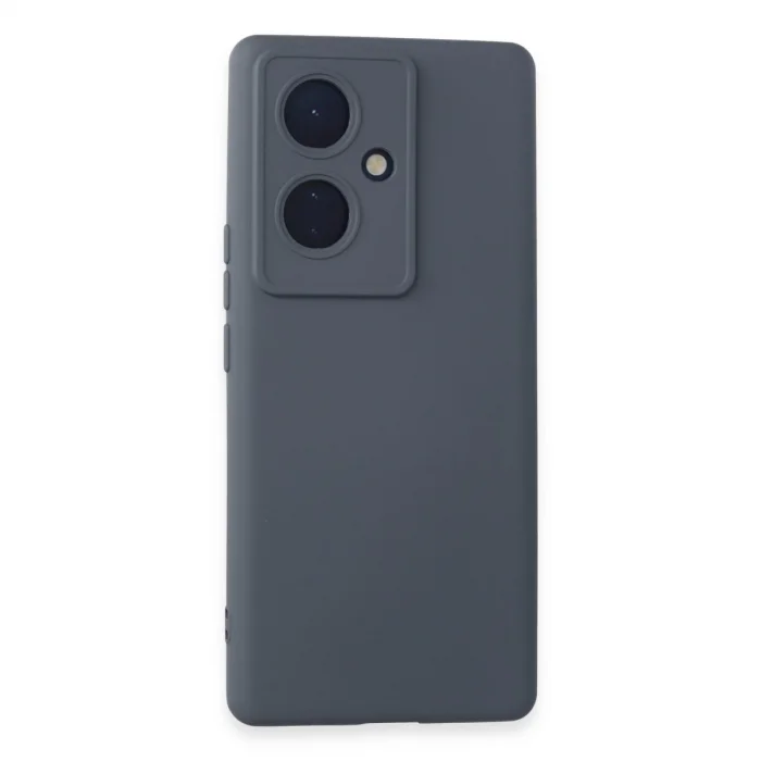 BUĞZ Vivo V29 Lite Kılıf Nano İçi Kadife Silikon - Gri