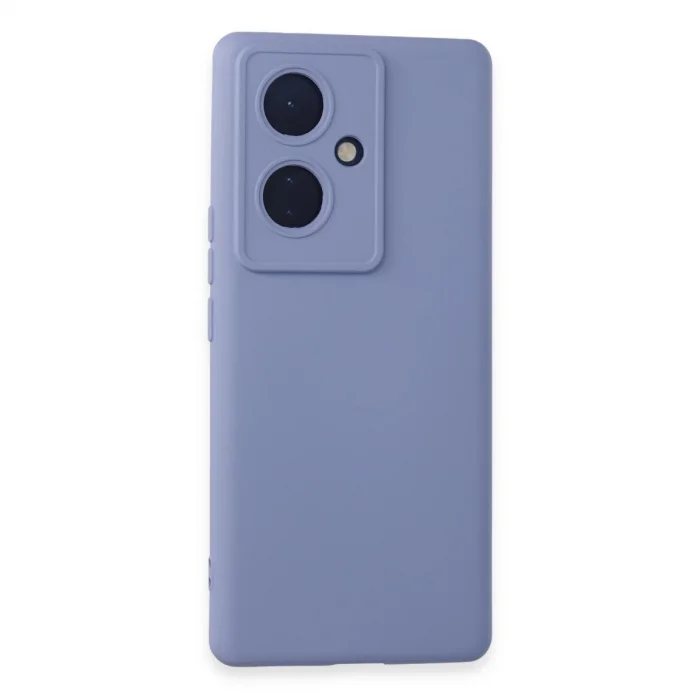 BUĞZ Vivo V29 Lite Kılıf Nano İçi Kadife Silikon - Lila