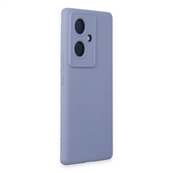 BUĞZ Vivo V29 Lite Kılıf Nano İçi Kadife Silikon - Lila