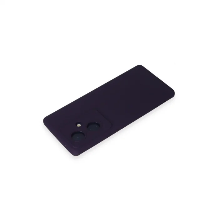 BUĞZ Vivo V29 Lite Kılıf Nano İçi Kadife Silikon - Mor