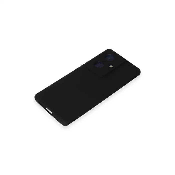 BUĞZ Vivo V29 Lite Kılıf Nano İçi Kadife Silikon - Siyah