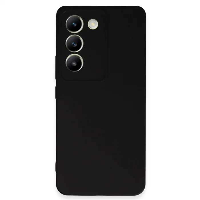 BUĞZ Vivo V30 Lite 4g Kılıf First Silikon - Siyah