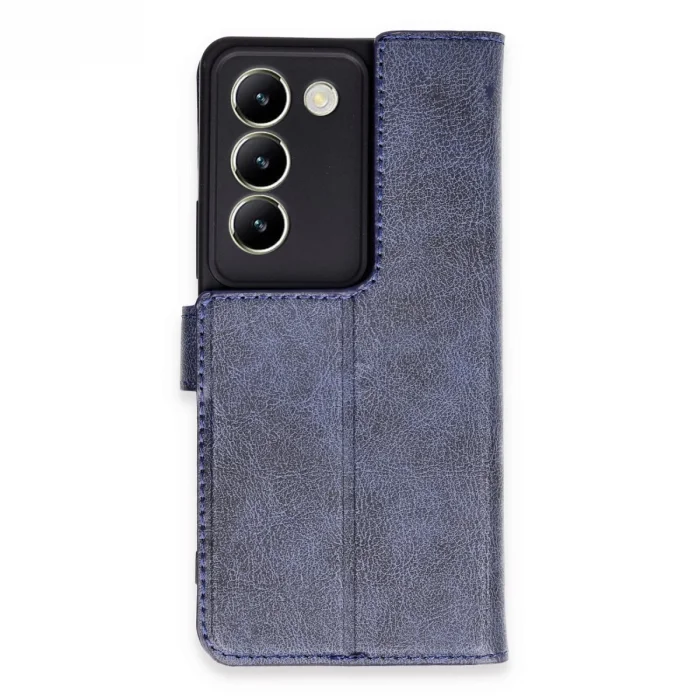 BUĞZ Vivo V30 Lite 4g Kılıf Trend S Plus Kapaklı Kılıf - Lacivert