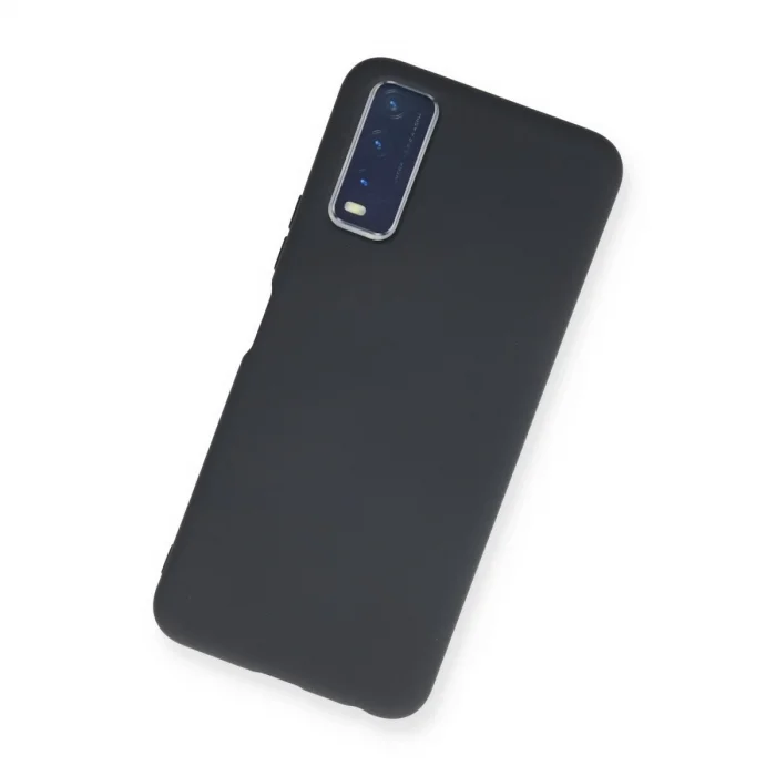 BUĞZ Vivo Y11s Kılıf Nano İçi Kadife Silikon - Lacivert