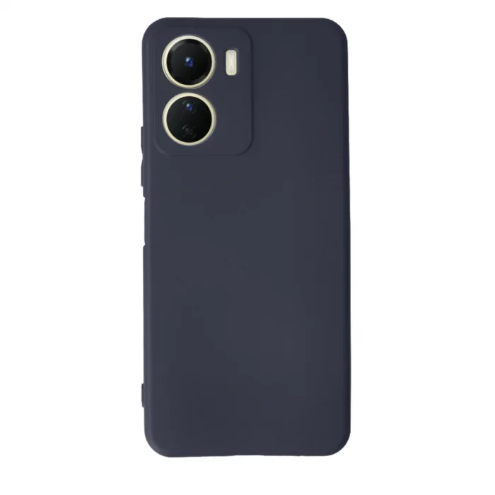 BUĞZ Vivo Y16 Kılıf First Silikon - Lacivert